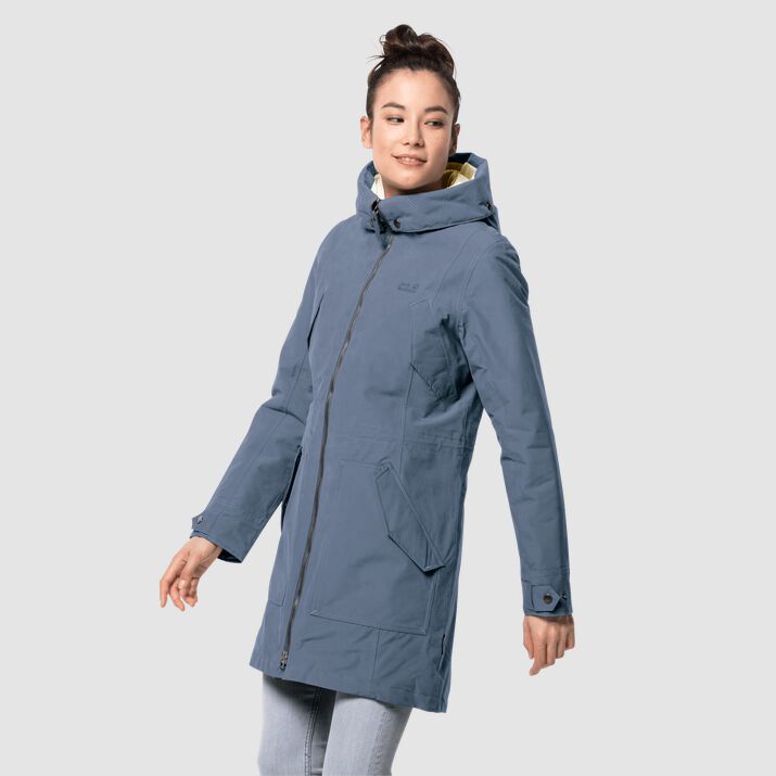 Jack Wolfskin USA Online Jack Wolfskin Womens Rocky Point Winter Parka Gold